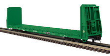 Atlas O 3001926 Trainman 62' Bulkhead Flat Car Ashley, Drew & Northern ADN