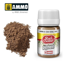 AMMO by Mig Rail Center Pigment R-2305 Rural Soil 35 ML