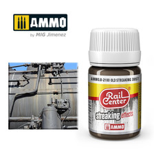 AMMO by Mig Rail Center Streaking Effects R-2100 Old Streaking Dust 35 ML