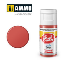 AMMO by Mig Rail Center Acrylic Color R-0007 Caboose Red 15ML