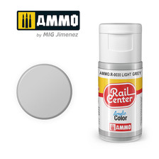 AMMO by Mig Rail Center Acrylic Color R-0030 Light Grey 15ML