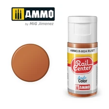 AMMO by Mig Rail Center Acrylic Color R-0024 Rust 15ML