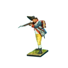 First Legion AWI067 Haslets 1st Delaware Standing Firing Historical 60mm Figure