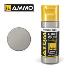 AMMO by Mig Rail Center ATOM Acrylic Color 20003 Midgrey
