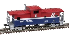 Atlas 20007930 Master HO Extended Vision Caboose BC Rail #1875
