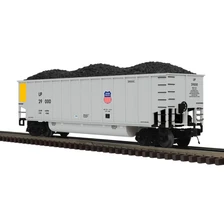 Atlas O PREMIER COALPORTER UNION PACIFIC 4 PACK INCLUDES: (29062,29145,29365,29409) (SILVER/YELLOW) - 3RL