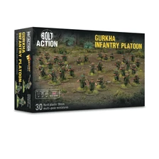 Warlord Games Bolt Action 402012104 Gurkha Infantry Platoon