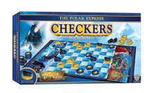 MasterPieces The Polar Express Checkers Board Game