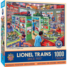 MasterPieces Lionel Trains "The Lionel Store" 1000 Piece Jigsaw Puzzle