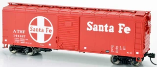 Bowser 42733 Santa Fe HO Scale 40 Foot Box Car #144427