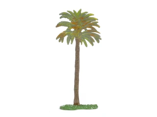 Hornung Art Miniature Trees Metal Cast Palm Tree 4L Hand Painted