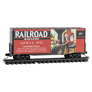 Microtrains N Scale Railroad Magazine #2 April Vanderbilt Road Box Car 10100881