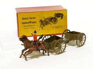Wbritains Set 1330 Royal Engineers General Service Limbered Waggon