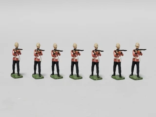 British Line Infantry Standing Firing 54mm Rolf W. Nelson Toy Soldiers