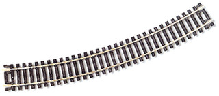 Atlas 0833 HO Code 100 18" Radius Track (6)