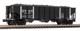 Atlas O Trainman AAR 70 Ton 3-Bay Open Hopper 8219 3-RL