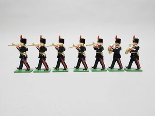 The British Toy Soldier Company Set 200 RHA Kings Troop Band at March Part 5