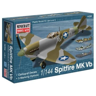 Minicraft 14704 1/144 Spitfire VB USAAF/RA