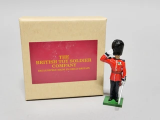 The British Toy Soldier Company Set 233 Scots Guards Officer at Salute