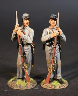 John Jenkins CS5V-14 Two Infantry Standing 5th VA Regt Army of the Shenandoah