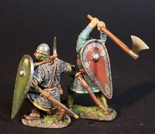 John Jenkins Toy Soldiers SX-66B Anglo Saxon/Danes Age of Arthur
