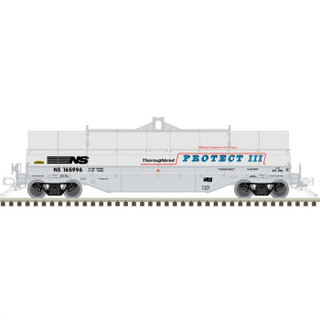 Atlas Trains 50004890 N 42ft Coil Steel Car with Fishbelly Side Sill, Norfolk Southern #165922