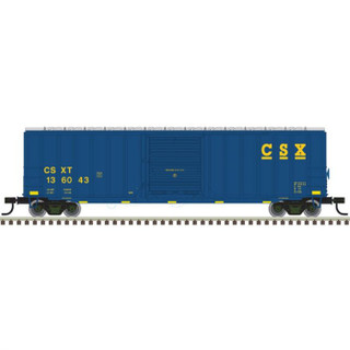 Atlas Trains 20006716 Trainman HO 50ft 6in Boxcar CSX #136043