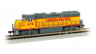 Bachmann Trains 66357 Union Pacific GP40 Diesel Locomotive #678 N Scale