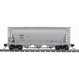 Atlas N Scale Trains Master Plus 3085 Covered Hopper Chicago Freight Car 50006204