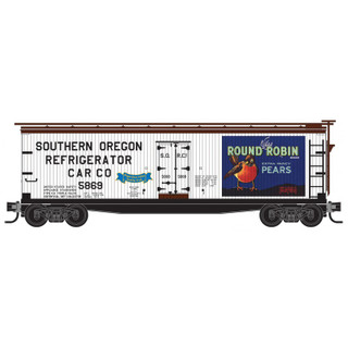 Micro-trains N Scale 049 00 945 MT&L Round Robin Pears Billboard Boxcar #5869