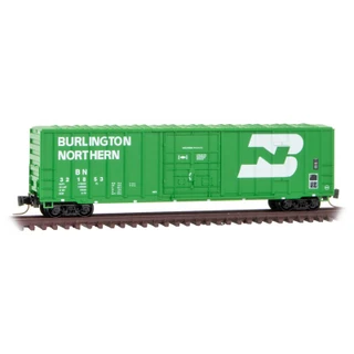 Micro-trains Z Scale 511 00 124 Burlington Northern Plug Door Boxcar #321853