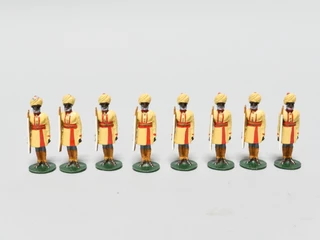 MJ Mode Toy Soldiers Indian Army at Attention With Rifle