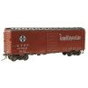 4335 HO Scale Atchison Topeka & Santa Fe ATSF #276531 - RTR 40' PS-1 Boxcar