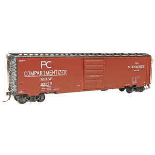 Kadee 6418 HO Scale RTR 50' PS-1 Boxcar Milwaukee MILW #39075