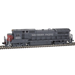 Atlas 40005128 N Dash 8-40B Silver Southern Pacific 8009