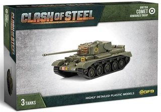 Clash Of Steel: British Comet Armored Troop Tank 15mm