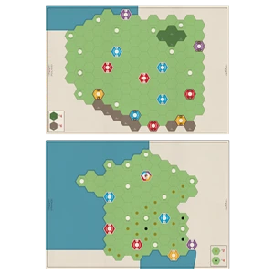 Age of Steam Deluxe Edition: Expansion Maps - France & Poland