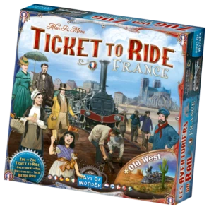Ticket to Ride: France-Old West Map Collection 6