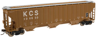 Atlas HO Trainman 20 000 575 Thrall 4750 Hopper Kansas City Southern #308650