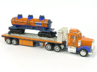 Lionel Flat Bed With Tank Car