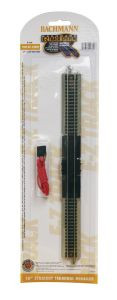 Bachmann N 44820 EZ Track 10" Straight Terminal Rerailer w/ Wire