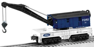 Lionel 2428200 O Gauge Ford Crane Car Ready to Run