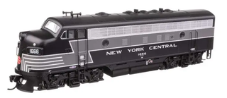 Walthers Mainline 910-11412 EMD F7 A Standard DC New York Central 1666