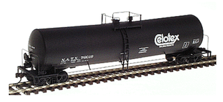 Walthers HO 23,000 Gallon Funnel-Flow Tank Car Ready-to-Run Single Car -- Celotex