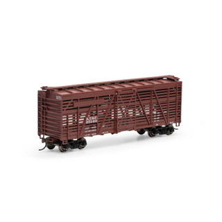 Athearn 75989 HO 40' Stock Car ATSF #25140