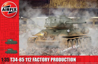 Airfix 1361 1/35 T34-85 112 Factory Production Tank