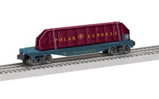Lionel O #2128210 Polar Express Girder Bridge Flatcar