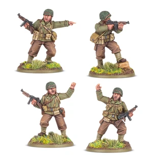 Warlord Games 403203101 US Rangers Platoon Commanders