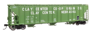 Walthers Proto 920-106182 55' Evans 4780 Covered Hopper RTR Clay Center USLX #26283