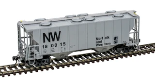 Atlas HO Master 20007700 Portec 3000 Covered Hopper Norfolk & Western #180080